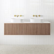 Clifton Ensuite 1500mm Wall Hung Double Vanity